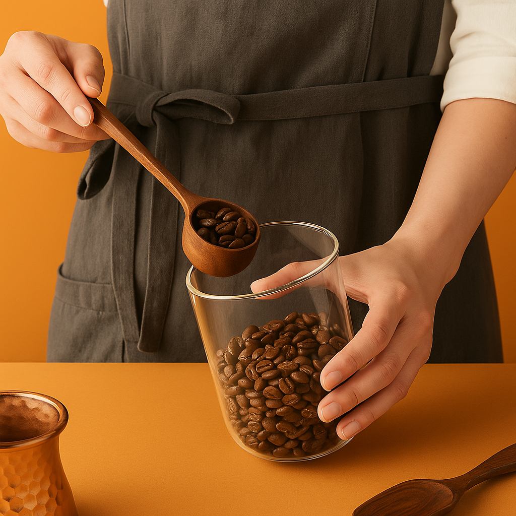 Copper Coffee Spoon