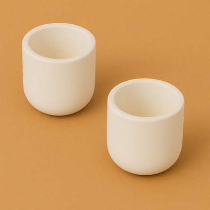 White Espresso Cups